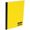 SoHo Urban Artist Tape Bound Lay Flat Sketch Book, Yellow Cover, 6x8" 30 Sheets, Smooth Mixed Media Sketchbook, 71lb. (106 gsm) Paper Travel Art Journal, Customizable Soft Cover